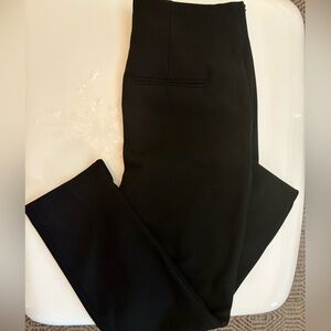 Ann Taylor Side Zip Ankle Pant- Black -size 0 petite
